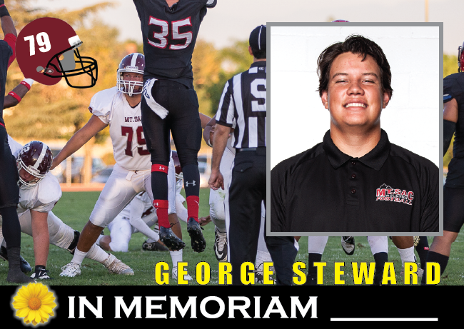 Mt. SAC Athletic Family Mourns The Loss Of Football Long Snapper, George Steward