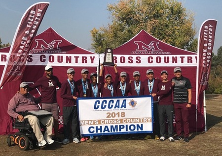 2018 Mt. SAC Men's Cross Country State Champions