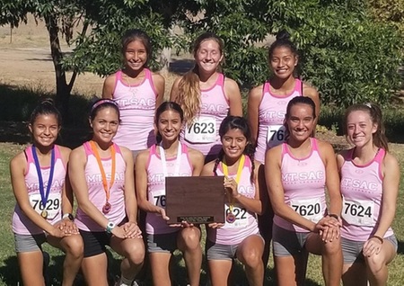 Mt. SAC Women take 2nd Place at the Fresno City Cross Country Invite