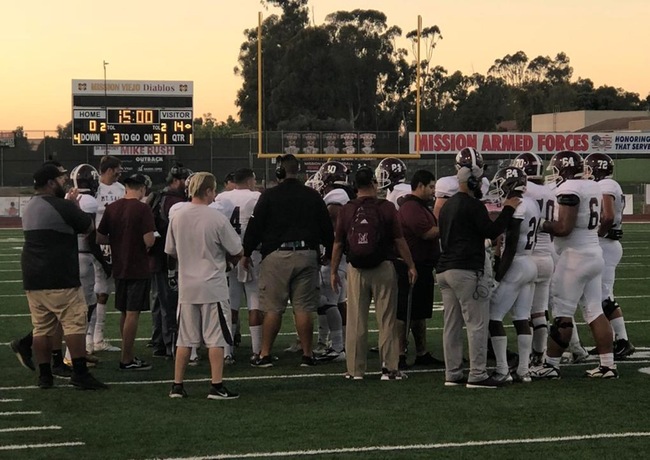 Mt. SAC Football vs Saddleback at Mission Viejo High School