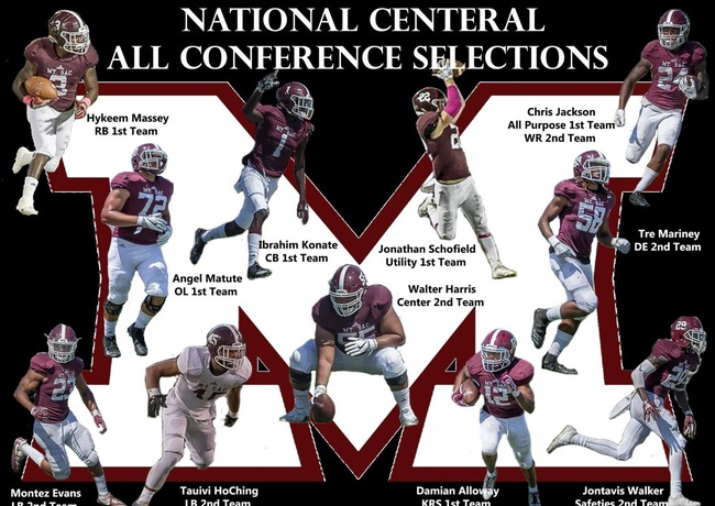 Mt. SAC Football SCFA Honors