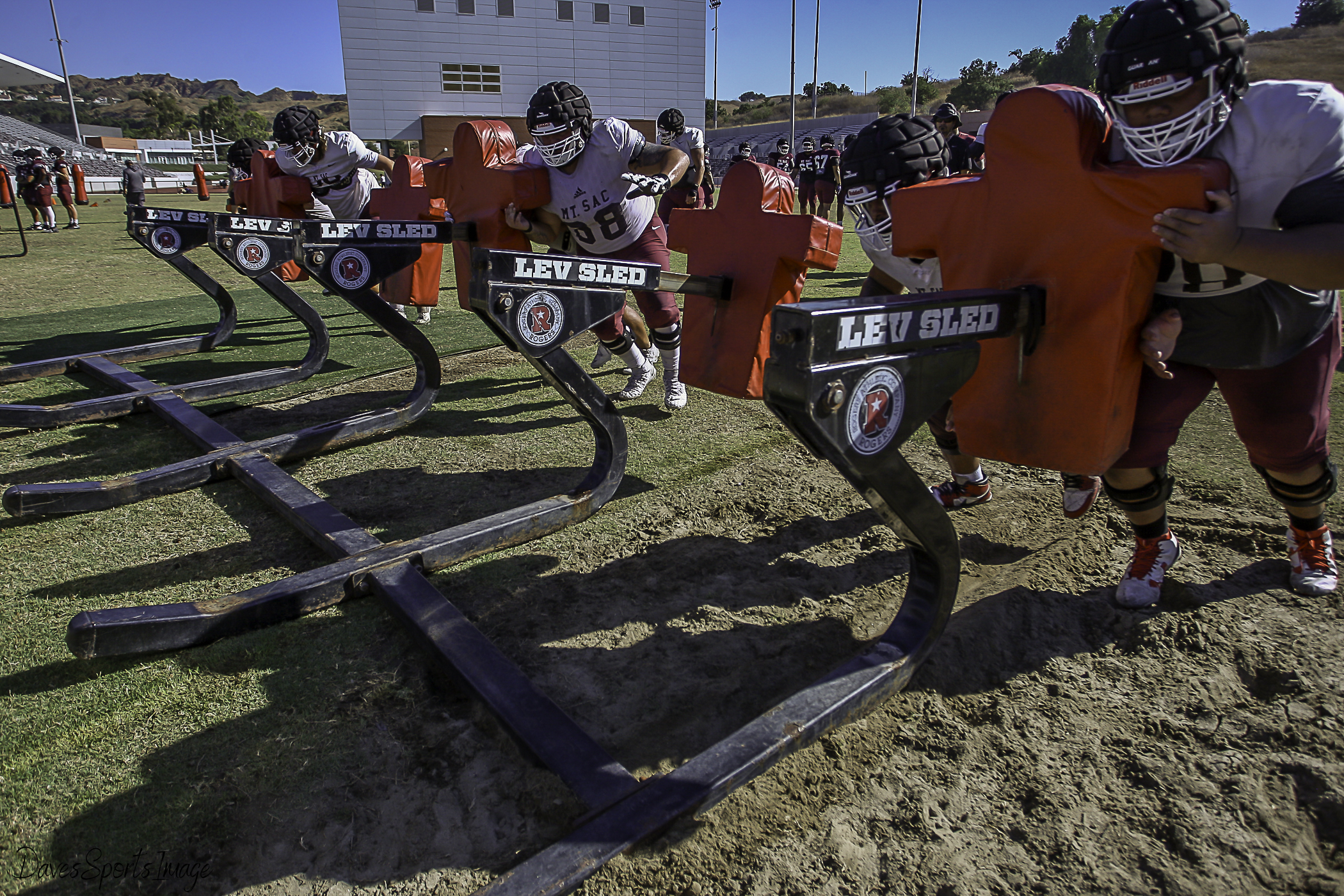 Mt. SAC Football Team prepares for 2024-2025 season.