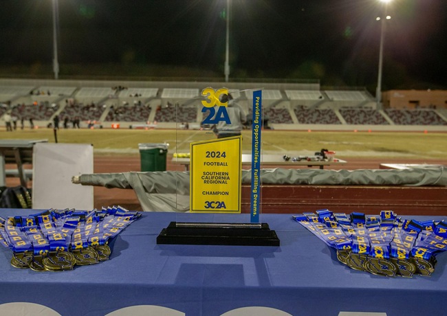 Awards given out at the 3C2A Southern California Football Association Championship Game.
