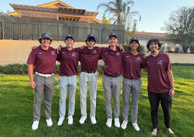 Mt. SAC Men's Golf Team takes second place at Mt. San Jacinto Eagle Classic.