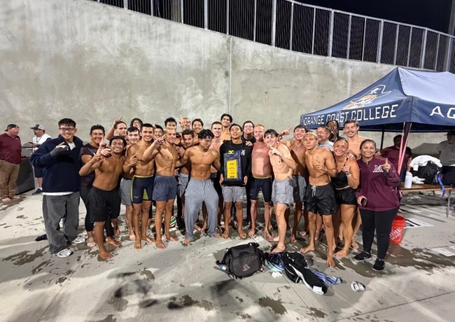 History Made: Mt. SAC Captures First-Ever State Title in Men's Swim and Dive