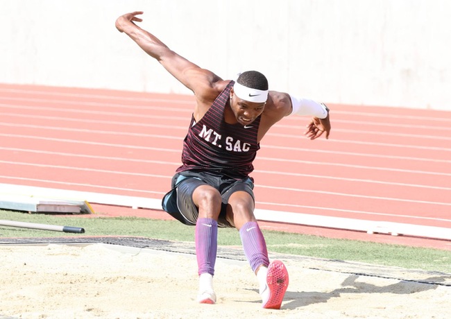 Mt. SAC's Myles Massie secured wins in the long jump and triple jump.