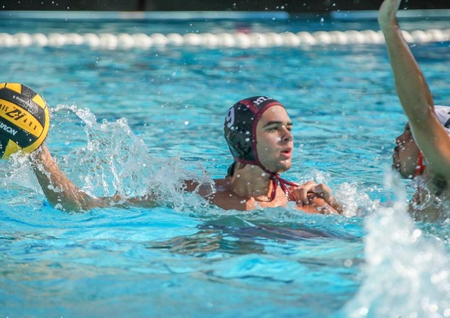Mt. SAC Water Polo, Diego Lopez, looking to score