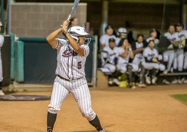 Alyssa Castaneda, goes 3 for 4 with 3 RBI's (Photo Courtesy of DavesSportsImage)