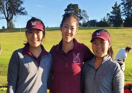 Mt. SAC Women's Golf - CCCAA State Qualifiers Katherine Chan, Cristina Liu and Precious Saelee