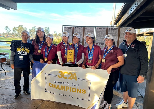 Mt. SAC Women&rsquo;s Golf Crowned 3C2A State Champions at Monarch Dunes!