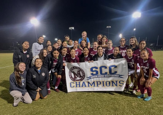 Mt. SAC Women&rsquo;s Soccer Secures Fourth Consecutive SCC North Division Title With 8-0 Win Over Compton