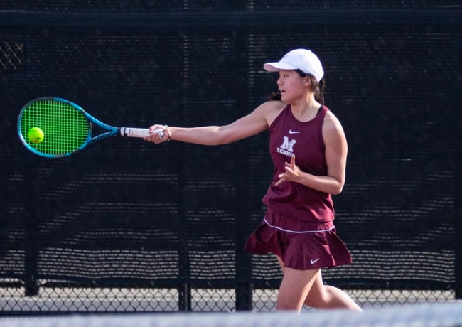 Mt. SAC Women's Tennis Team defeats College of the Canyons.