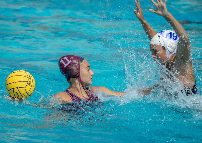 Freshman, Danielle Lopez on the attack. (Photo Courtesy of DavesSportsImage)