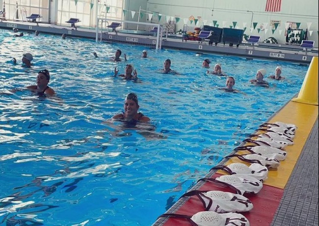 Mt. SAC Women's Water Polo getting ready to compete
