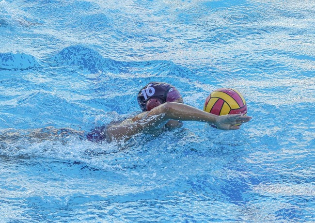 Angelina Hernandez and the Mounties compete against Chaffey College.